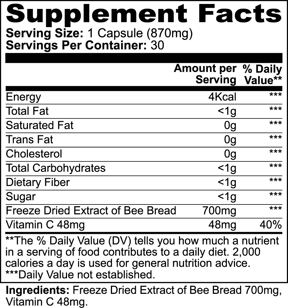 BEE PEARL | Bee Bread Superfood
