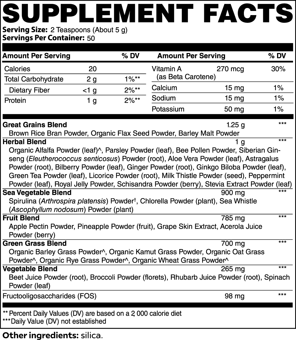 VitaGREENS | Daily Greens Superfood Blend