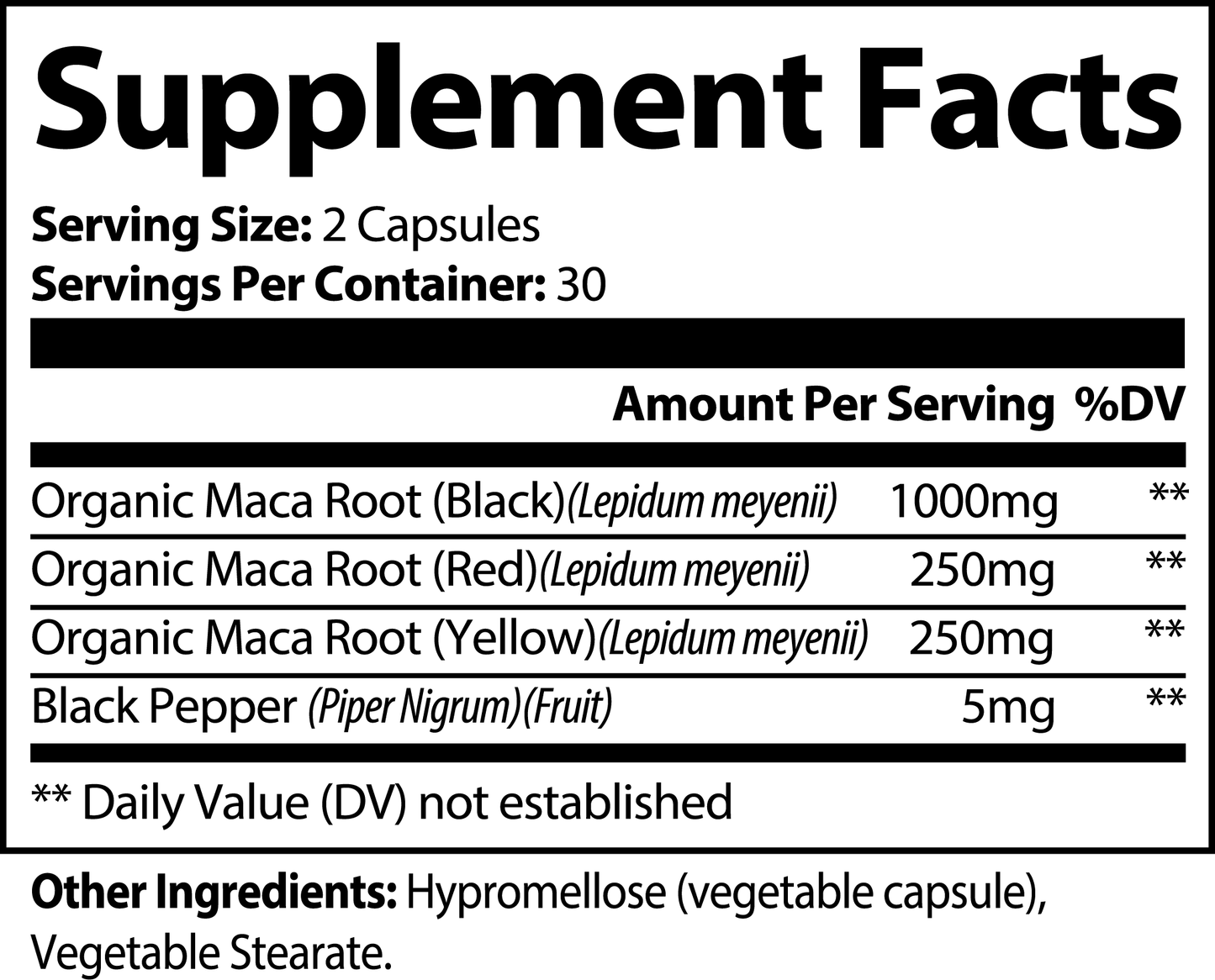 MACA+ | Triple Maca Vitality Formula