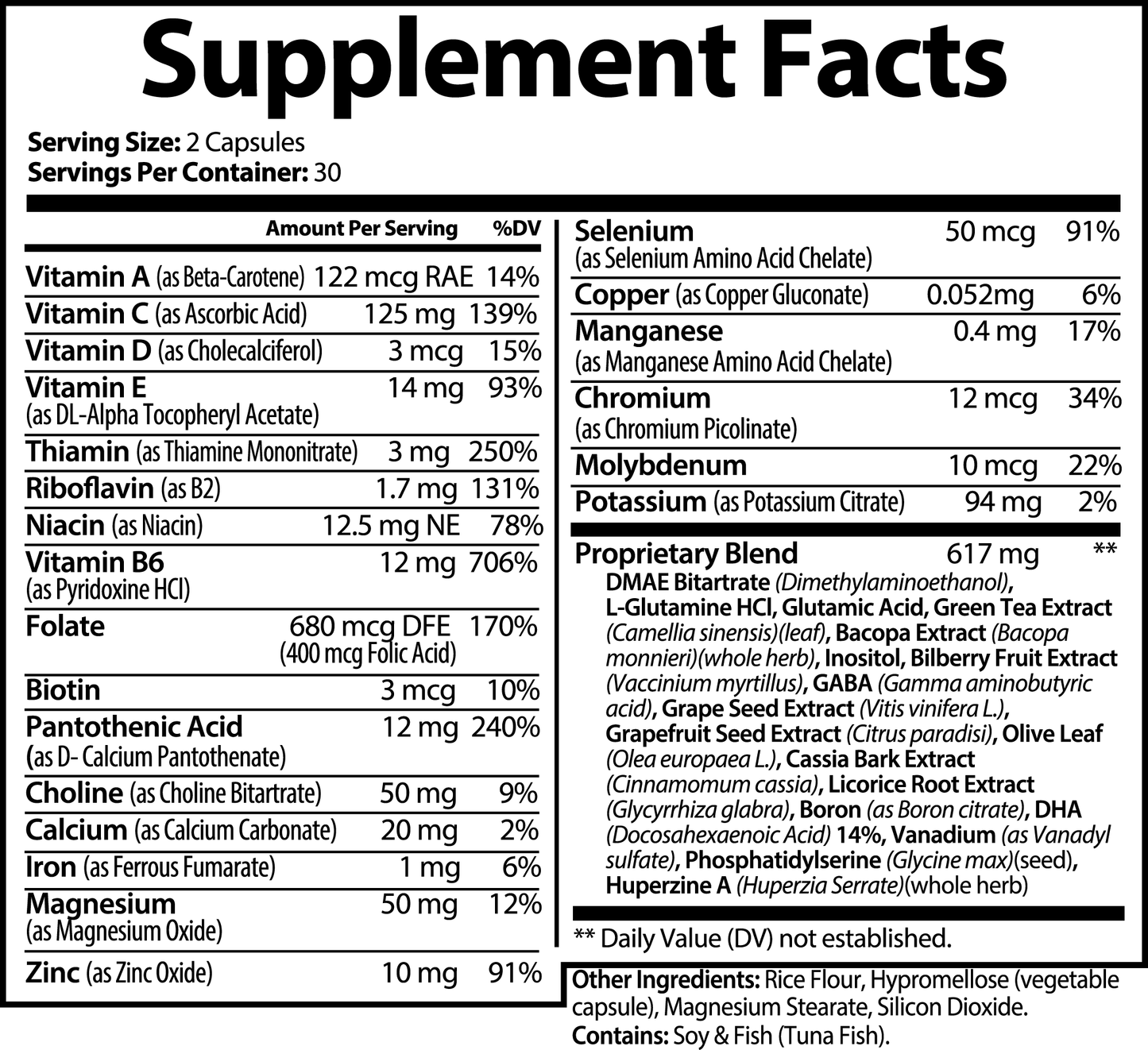 VitaMIND | Brain & Focus Support Formula