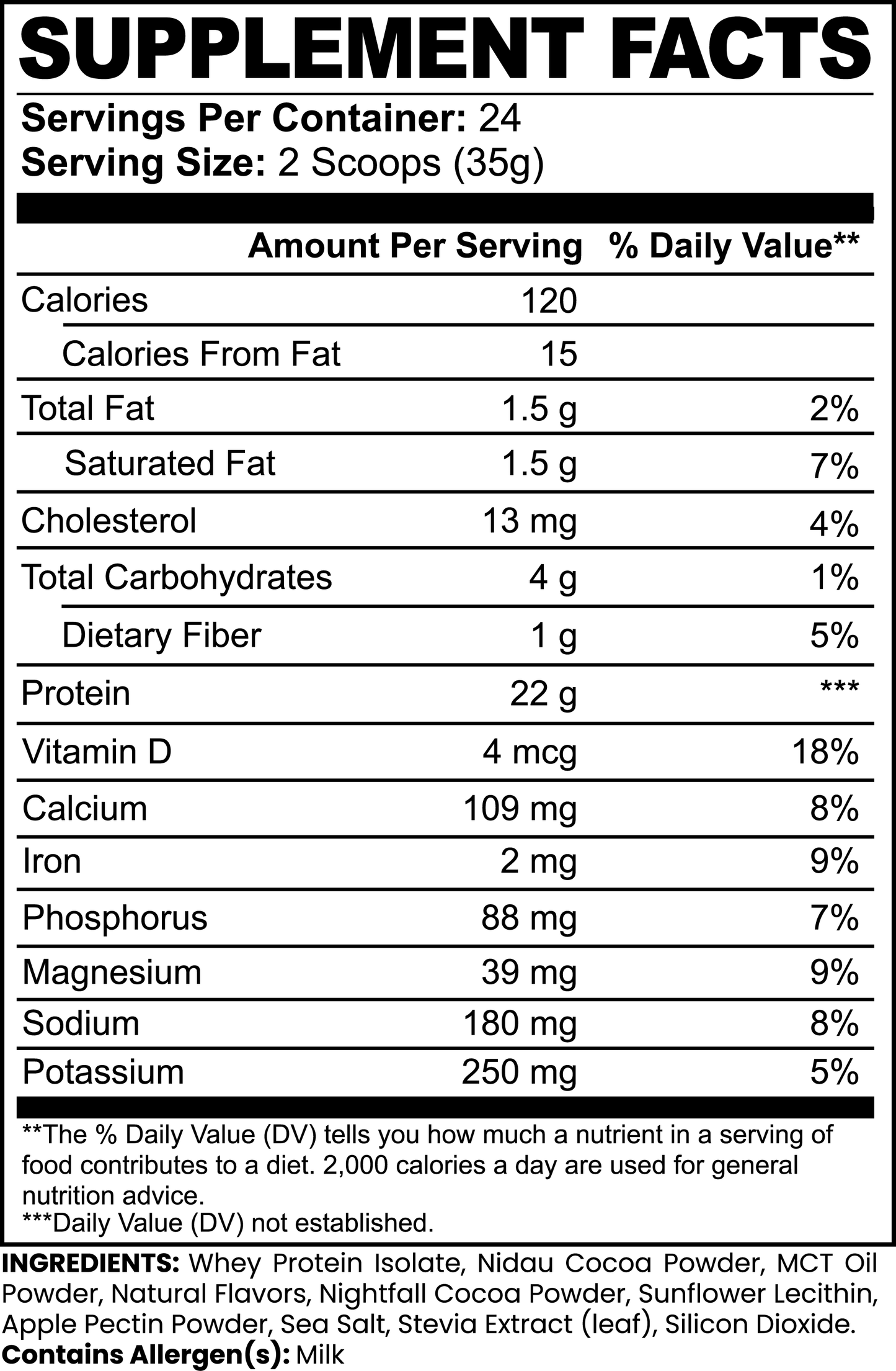 IsoPro MATRX | Whey Protein Isolate (Chocolate)
