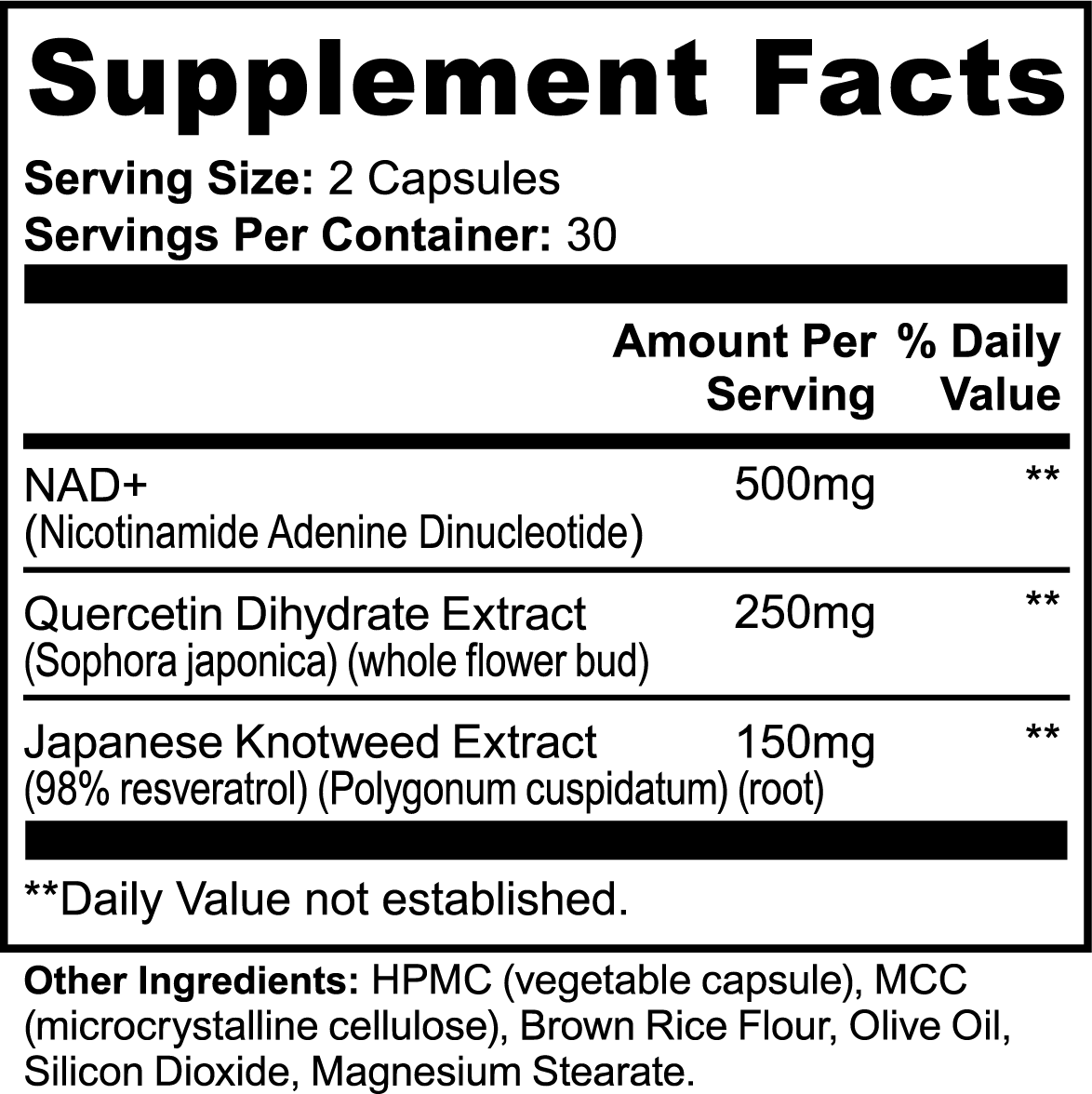 NAD+ | Cellular Energy Formula